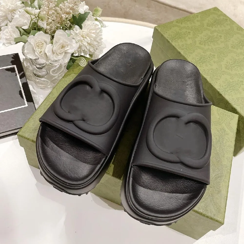 Luxury Designer Guccie Platform Slide Sandals For Women And Men