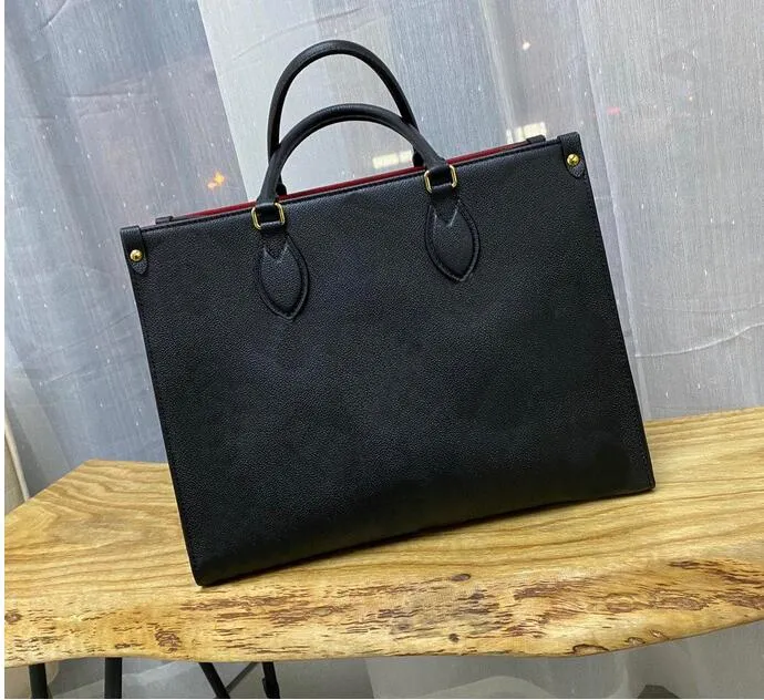 FEMMES sacs de créateurs de luxe sacs à main en cuir véritable sac à bandoulière bandoulière fourre-tout portefeuille ONTHEGO