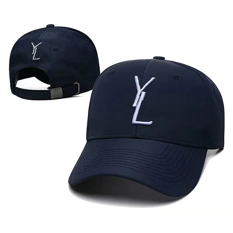 Gorra de béisbol de moda con logo de letra Y, sombrero para deportes al aire libre para hombres y mujeres, gorra bordada de es, gorras de ajuste ajustable