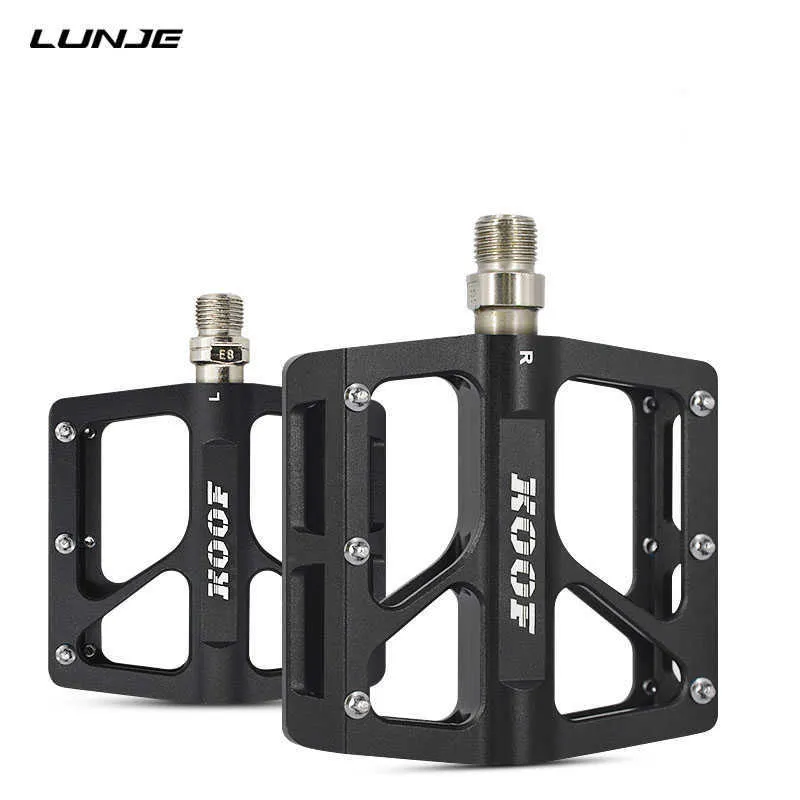 Fietspedalen MTB Bicycle Pedal Road Bike Aluminium Legering Anti-Skid Quick Release Pedaal Folderbare fietslager Voet Pedaal Fietsaccessoires 0208