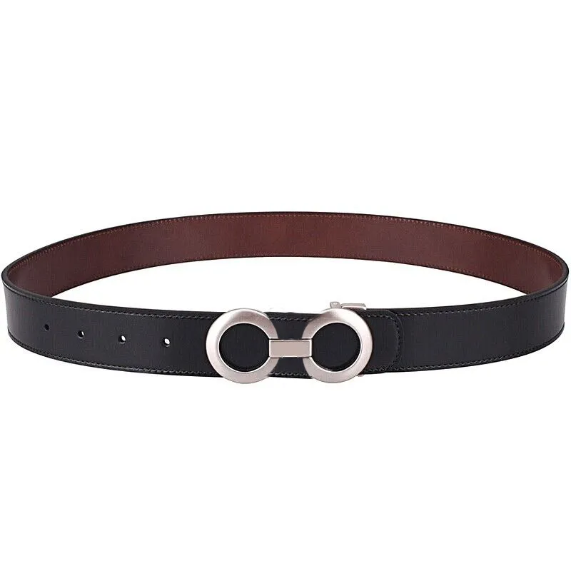 Ceintures décontractées pour hommes Designer lettre luxe femmes ceinture élégant cadeau d'anniversaire créatif ceinture homme mince noir à la mode simple ceinture de designer en cuir