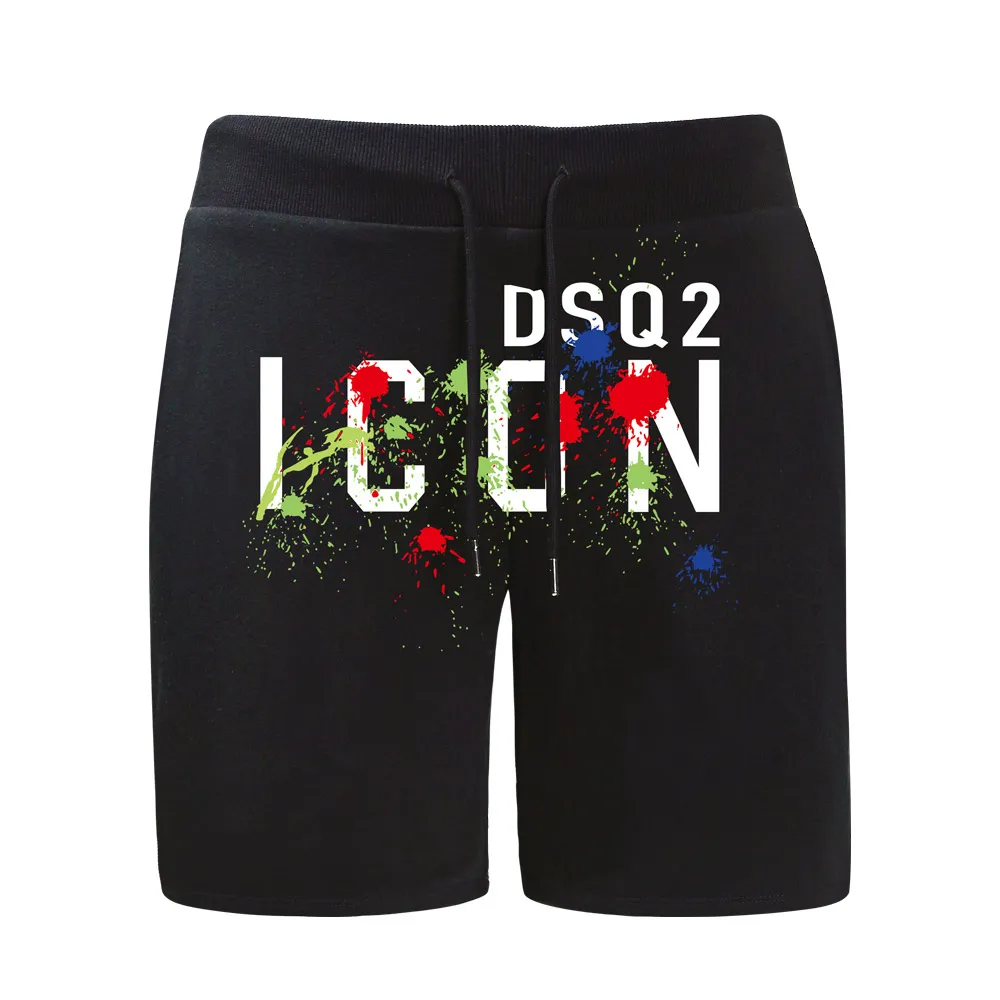 Шорты DSQ2 Мужские шорты для летнего стиля мужские шорты для вязания хлопчатобу