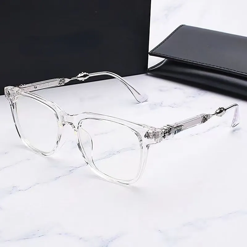 Óculos de design de armação de moda masculinos e femininos óculos simples para miopia
