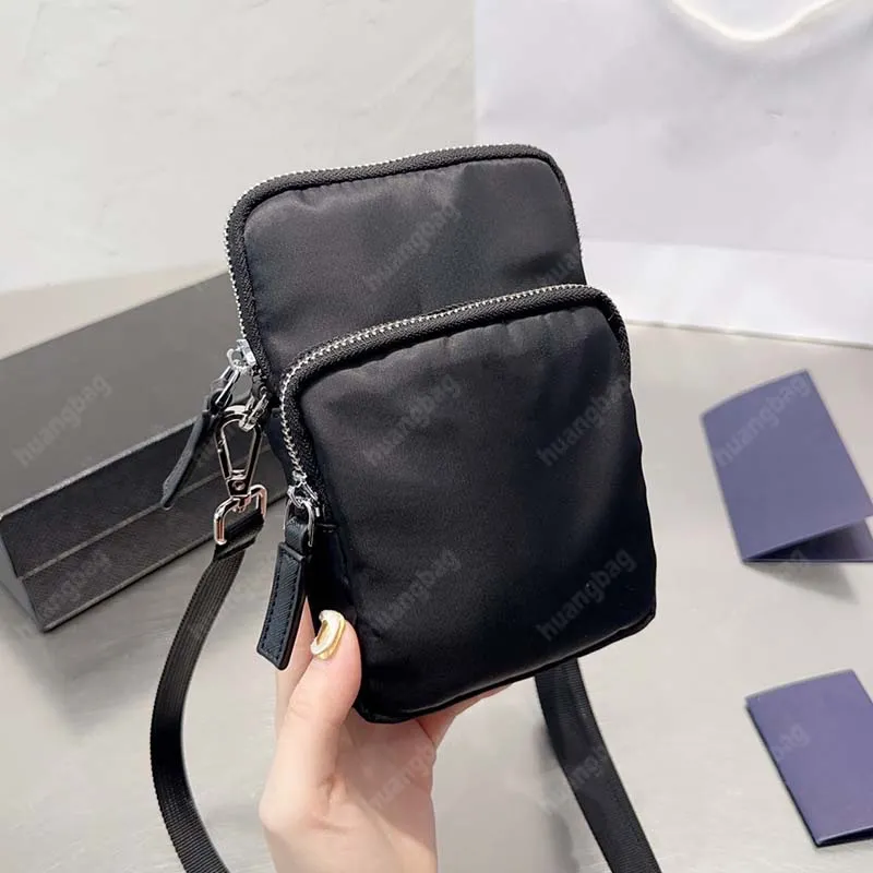 Nylon Umhängetaschen Designer Telefon Geldbörse Frauen Männer Umhängetasche Mode Handtasche Hochwertige Cross Body Brieftasche Münzhalter Handtaschen Einkaufen Brieftaschen