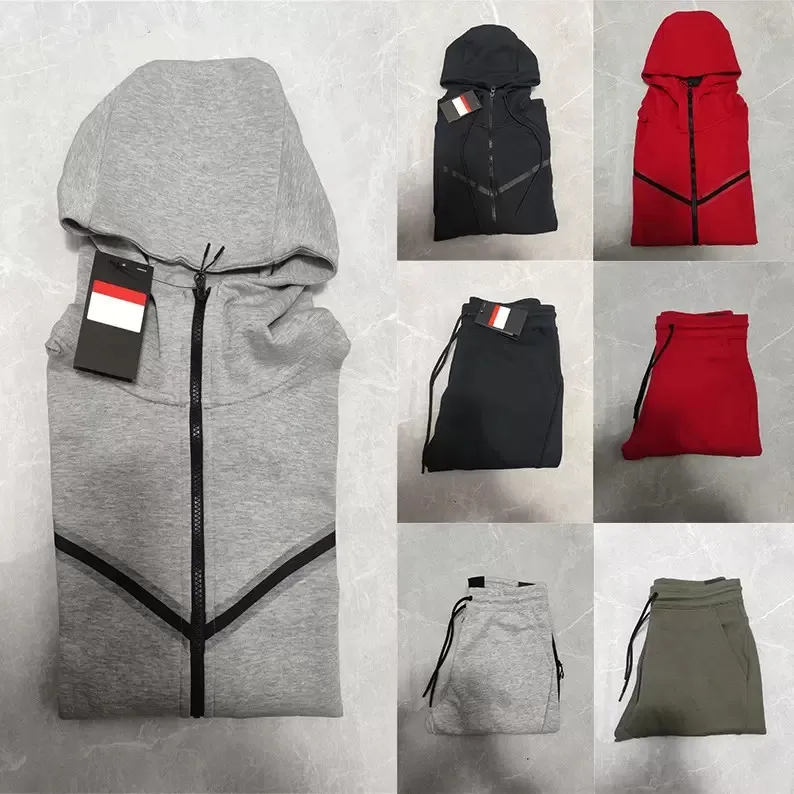 Tuta Da Jogging Uomo 2 Pezzi - Felpa Senza Cappuccio E Pantaloni, Tessuto Morbido, Sportiva E Comoda Per Palestra E Casual