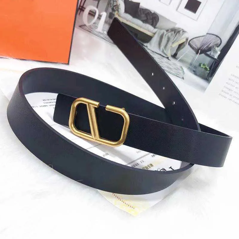 Luxury Designer Belt Fashion Classic Women Leather Belt Width 3cm Matchande kostym Dress Denim Long Pant Belts Högkvalitativ