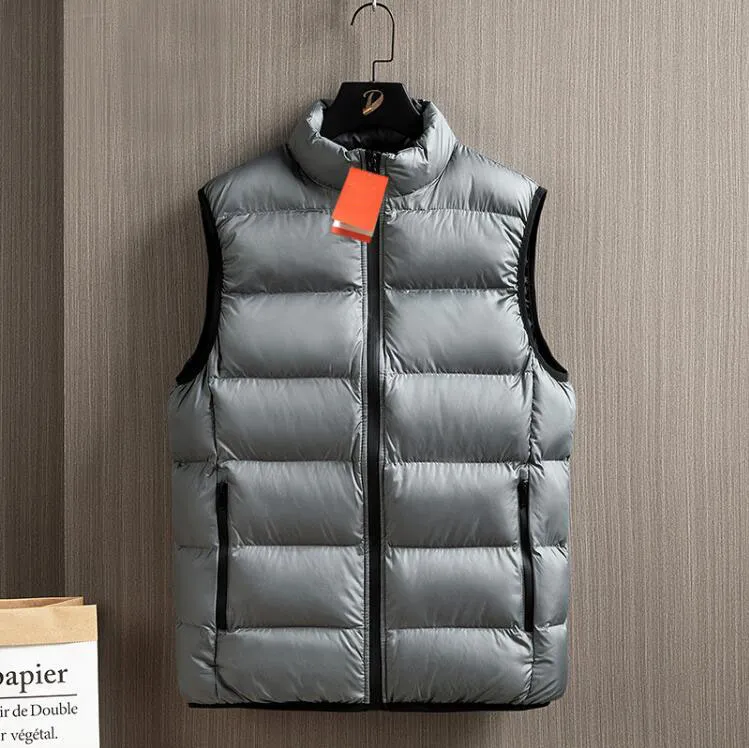 Herren Westen Designer Puffer Weste Männer Weste männlicher Winter Down Westen Unisex Paar BodyWarmer Woman Mans Jacke Ärmel und warme dicke Outwear Kleidung