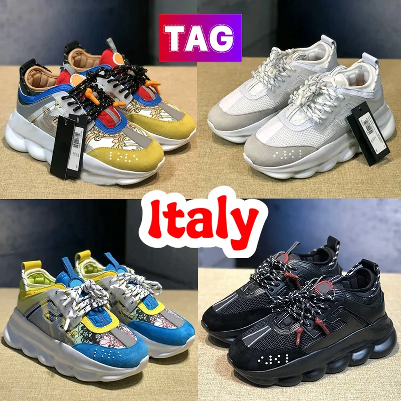 Bulk Chain Italy Casual Reflective Men Floral Barocco Sneaker From Local warehouse 7.77 DHgate.Com