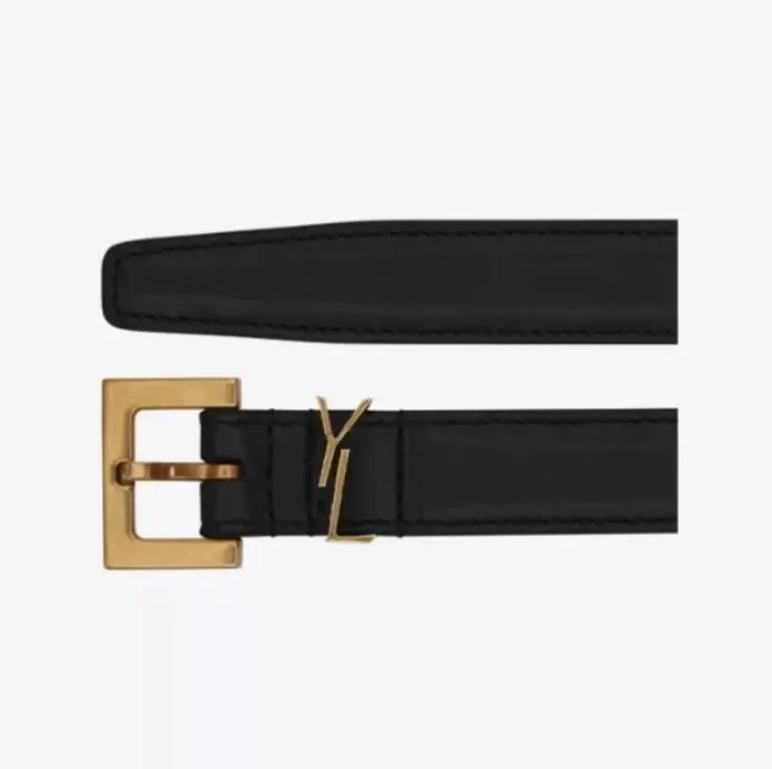 Belt for Women Genuine Leather 3cm Width High Quality Men Designer Belts S Buckle cnosme Womens Waistband Cintura Ceintures D