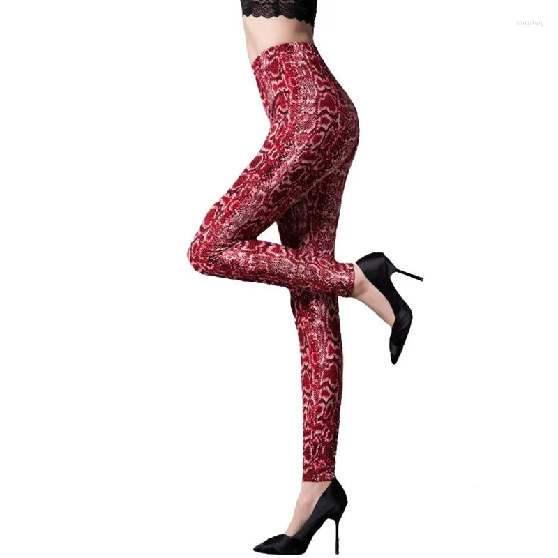 Women's Leggings Woman Jogging Pants slang gedrukte push -up panty's elastische hoge taille spandex krachttraining sexy broek