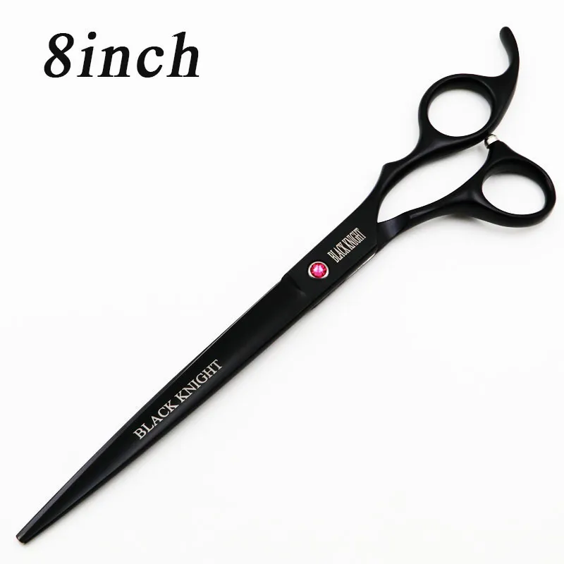 Haarschaar Black Knight Professional 8 inch Pet Scissors Hairdressing Baper Hair Cutting Shears Salon 230208