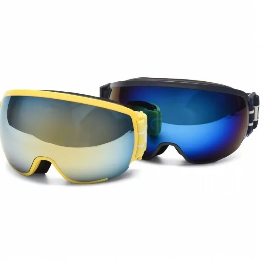 Winter Ski Snowboard Brille UV400 Big Vision Beruf Sphärische Maske Skifahren Männer Frauen Schnee Schneemobil Brillen Sci Gläser