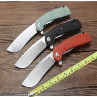 Toolsupplier  Browning Cold steel G10 handle D2 steel excellent camping cutting folding knife Christmas men gift knives3437