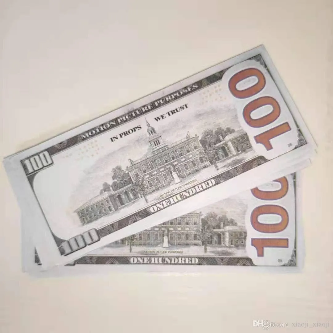 New Movie Prop Money Bar 100 US Banknote Party Dollars Fake Sales