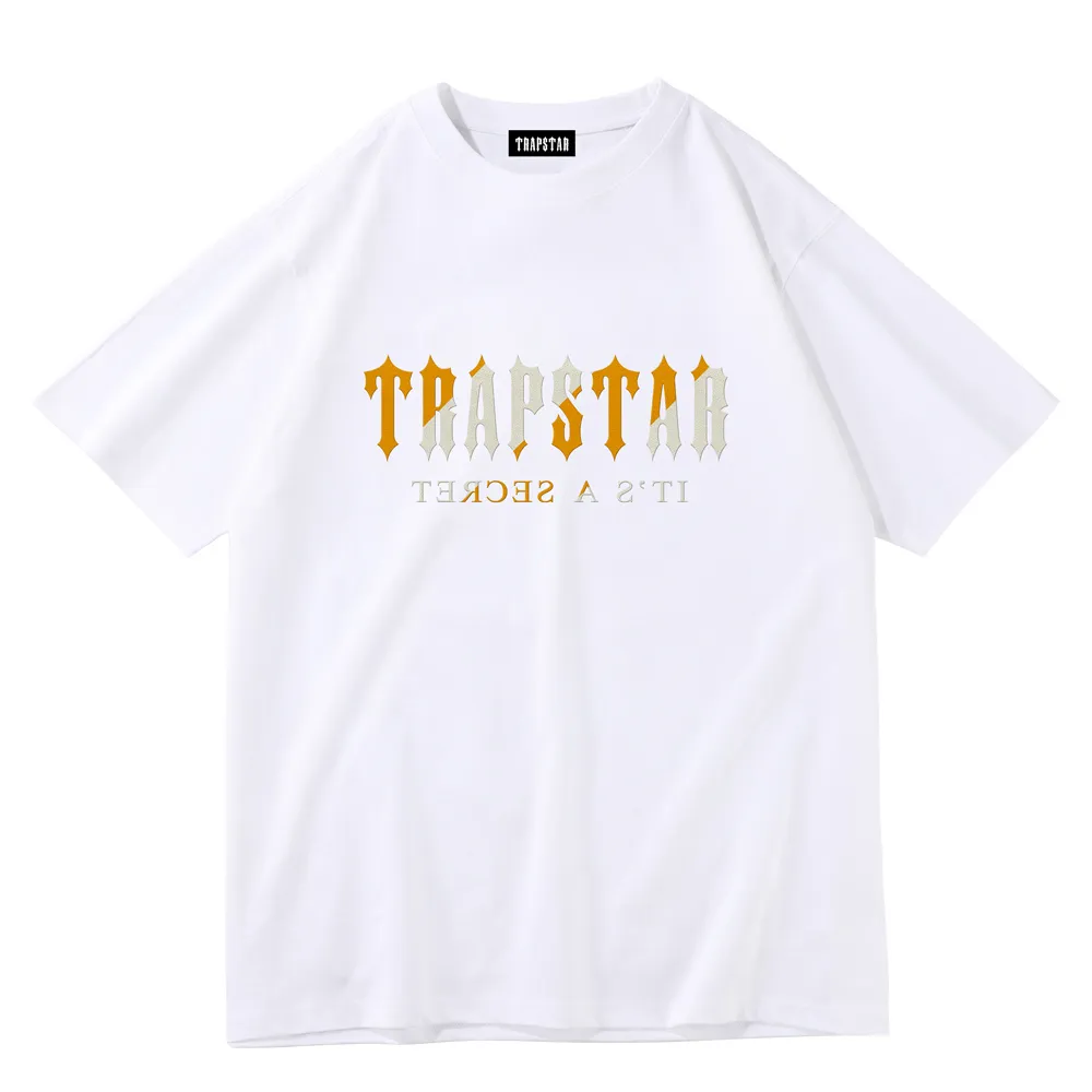 T-shirt da uomo 23ss Summer Trapstar Abbigliamento da uomo firmato T-shirt corta Abbigliamento sportivo Giovani o pantaloncini Street Hip hop