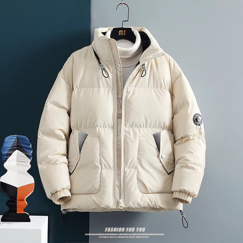 【新品未開封】P100 OVERSIZE PULLOVER PARKA Mens Winter Coats Oversized Parka Y2K Jacket Plus Size Black