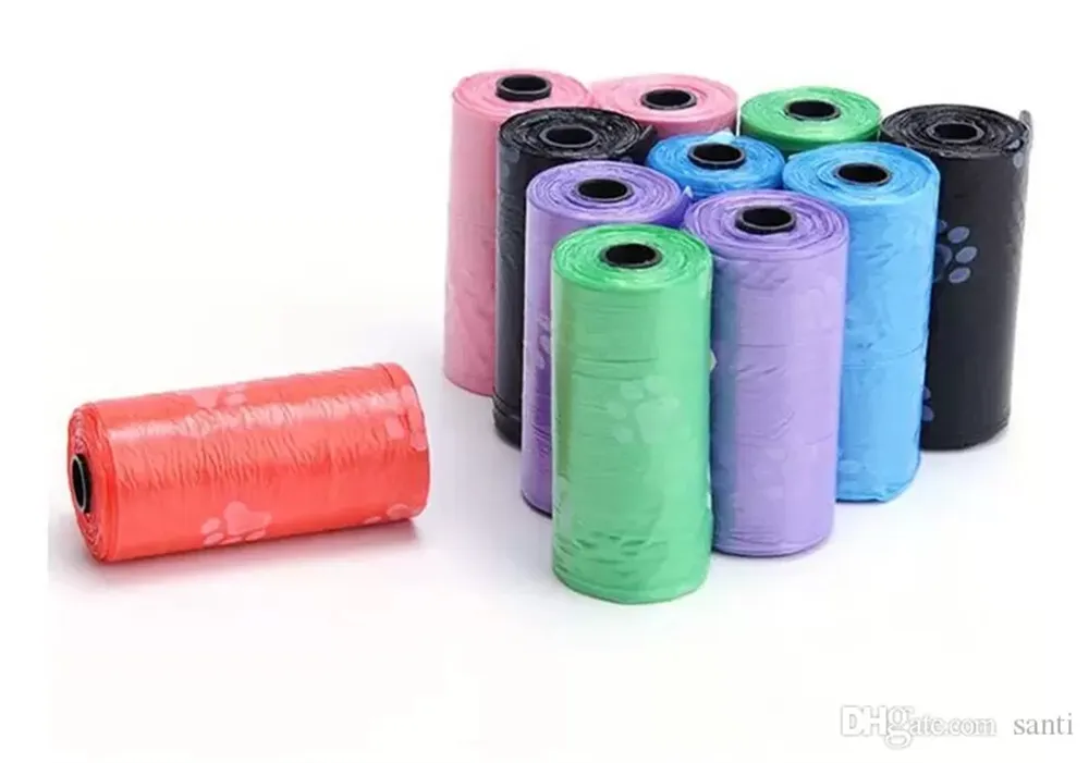 Factory Pet Dog Waste Poop Bag Poo Printing Dégradable Clean Up
