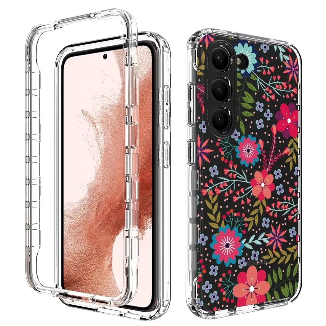 Przezroczyste czyste przypadki dla Samsung S23 S22 S21 Fe A13 A23 A33 A53 A73 5G Ultra Plus Full Case Case Fildas odporny na wstrząsy