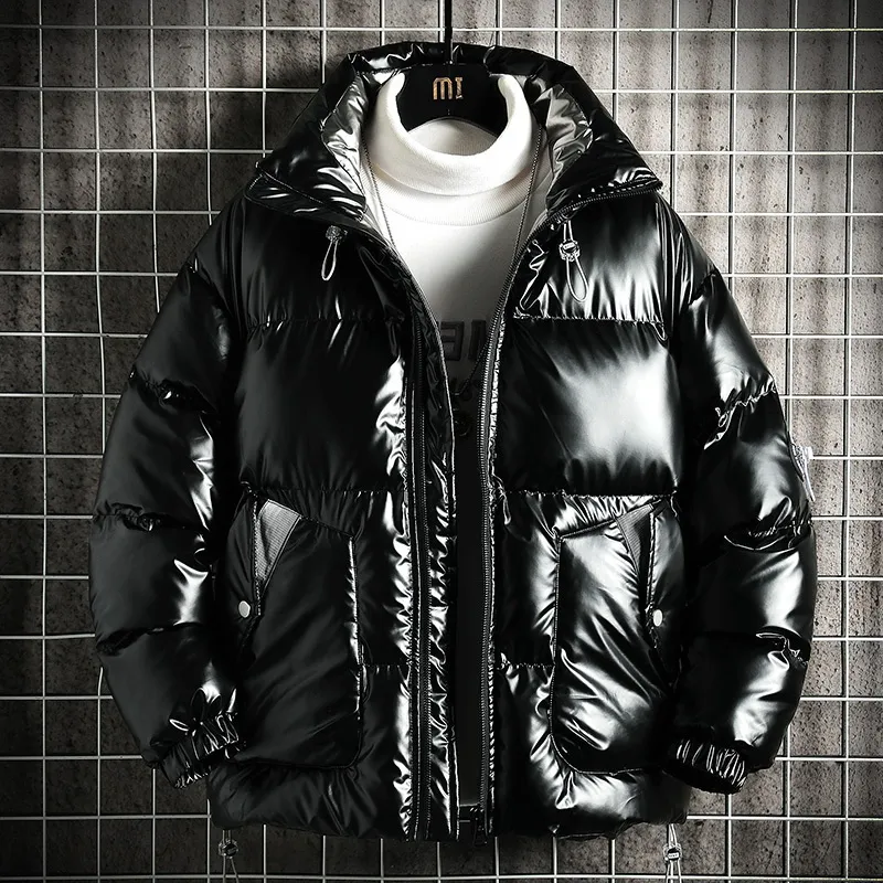 ジャケット・アウター y2k unknown mountain parka 00s Mens Winter Coats Oversized Parka Y2K Jacket Plus Size Black