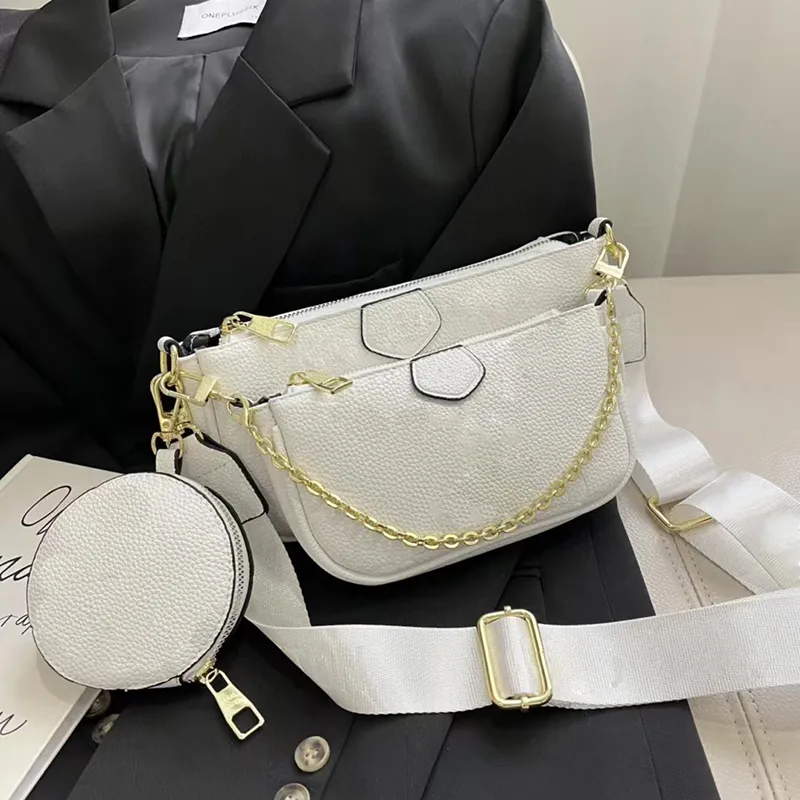 Sacs à bandoulière rose Sugao épaule avec portefeuille chian mode sacs de qualité supérieure sacs à main sacs à main design de luxe sac à provisions 3pcs / set NMS0206-36