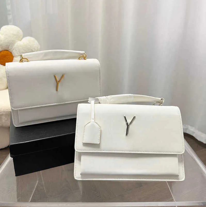 Yeni Crossbody Bags Totes Tasarımcı Çanta Kadın Lüks Bag Moda Basit Gün batımı Omuz Çantaları Kare Messenger Çanta 230201