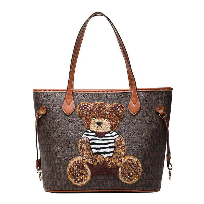 バッグ A DHgate.com:Womens Fashion Shoulder Tote Bag, Bucket Graffiti