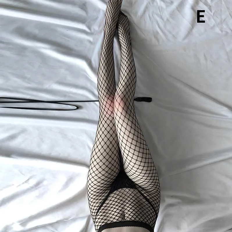 Macacões femininos macacões namorar calça de meia -calça de sexo de calça mais calças de peixe sexy para mulheres lingerie exótica noite desgaste damas femmes collants y2302