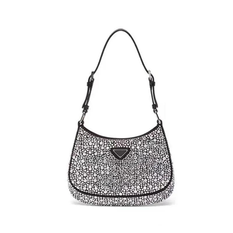 5A Luxury bag cross body bag poada bag designer channel bags rhinestone purse forwomen sparkle evening handbag crossbody bags bling shoulder bag tote bag channel bag