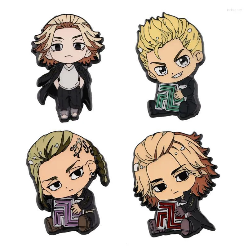 Brooches Pins Tokyo Revengers Badges With Anime Accessories For Jewelry