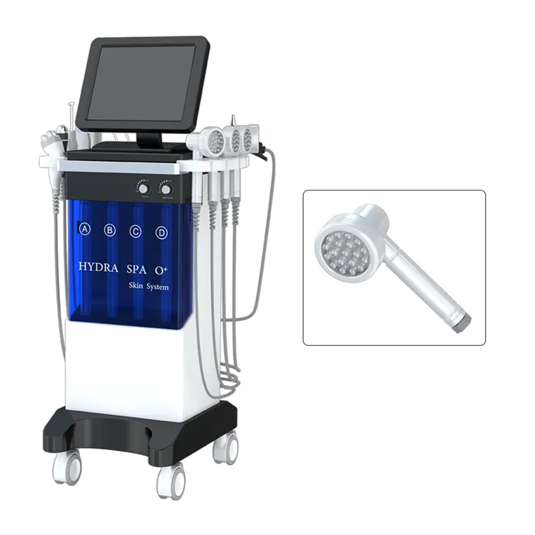 Cabine de pulvérisation de machine de microdermabrassion de soins de la peau de nettoyage du visage de beauté faciale à haute fréquence