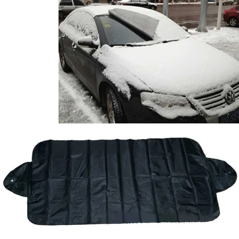 1pc Winter Auto Schnee Abdeckung Faltbare Auto Windschutzscheibe