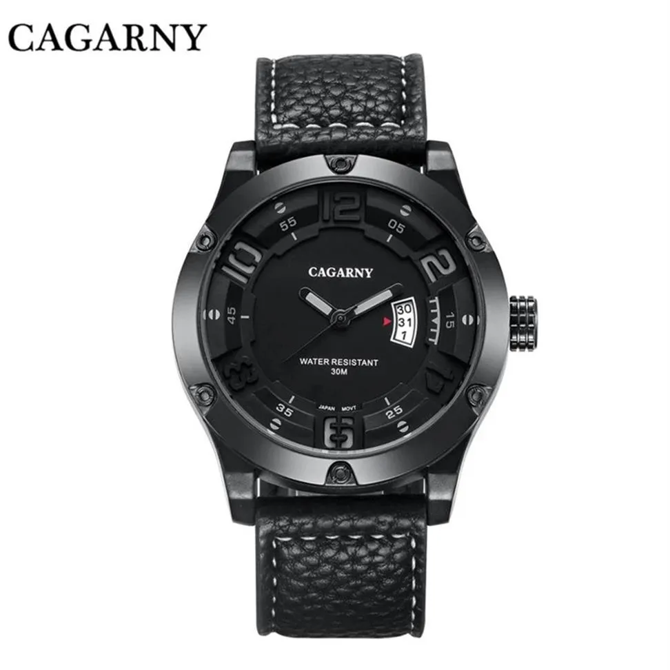 2021デザイナーメンズウォッチCagarny Multifunction Quartz Movement Golden Men Fashion Watches Orologio di Lusso282g