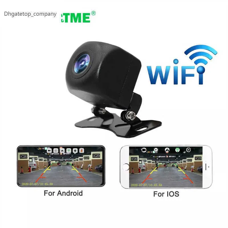Nueva cámara de visión trasera de coche con Wifi profesional Extractme, cámara de visión trasera HD, cámaras de marcha atrás de coche para Android Ios