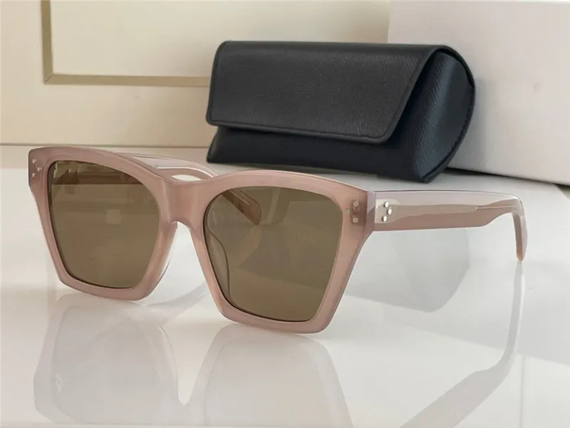 Ladies Sunglasses For Men Women Summer 40041 Style Anti-Ultraviolet Retro Plate Full Frame Random Box