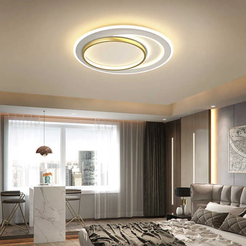 Moderne Led Rond s Lampe Salon Chambre Plafond ing pour Cuisine Couloir Luminaires 0209
