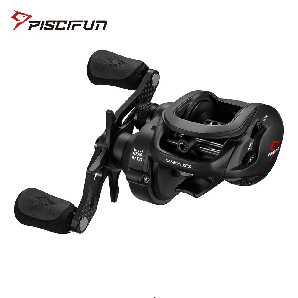 Baitcasting Reels Piscifun Carbon XCS Baitcasting Reel 8KG Max