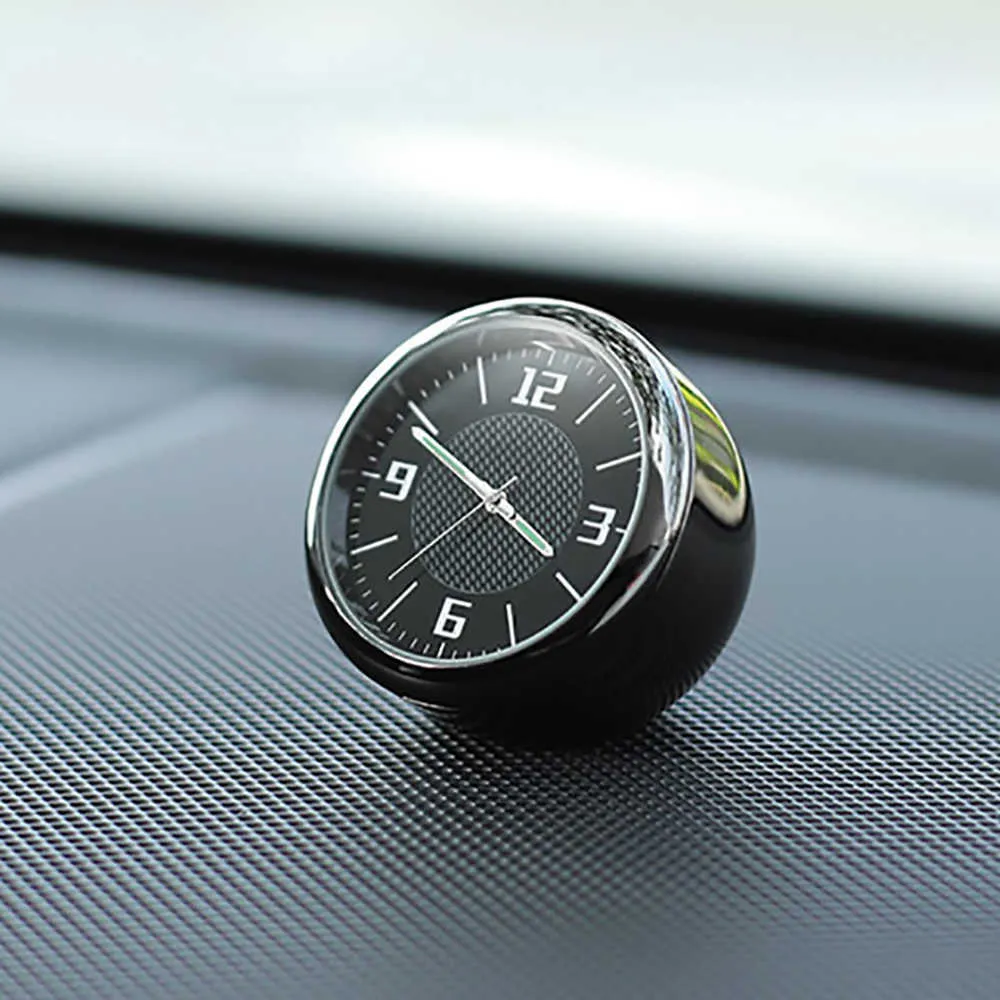 Interieurdecoratie Ornamenten Auto Horloge Ventilatieopeningen Uitlaat Clip Mini Decoratie Automotive Dashboard Tijdweergave Klok in Auto-accessoires 0209