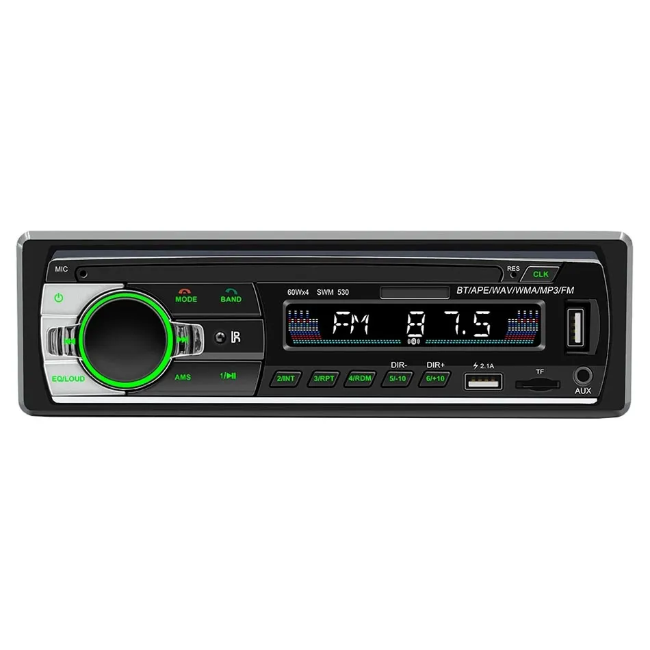 Nieuwe 1-DIN Autoradio |Bluetooth 5.0 |USB-C Fast Charge|RDS - Autoradio's