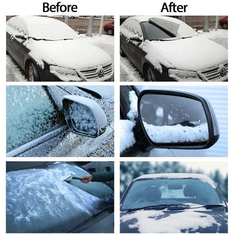Auto-Schnee-Abdeckung, 150 x 70 cm, universelle Auto
