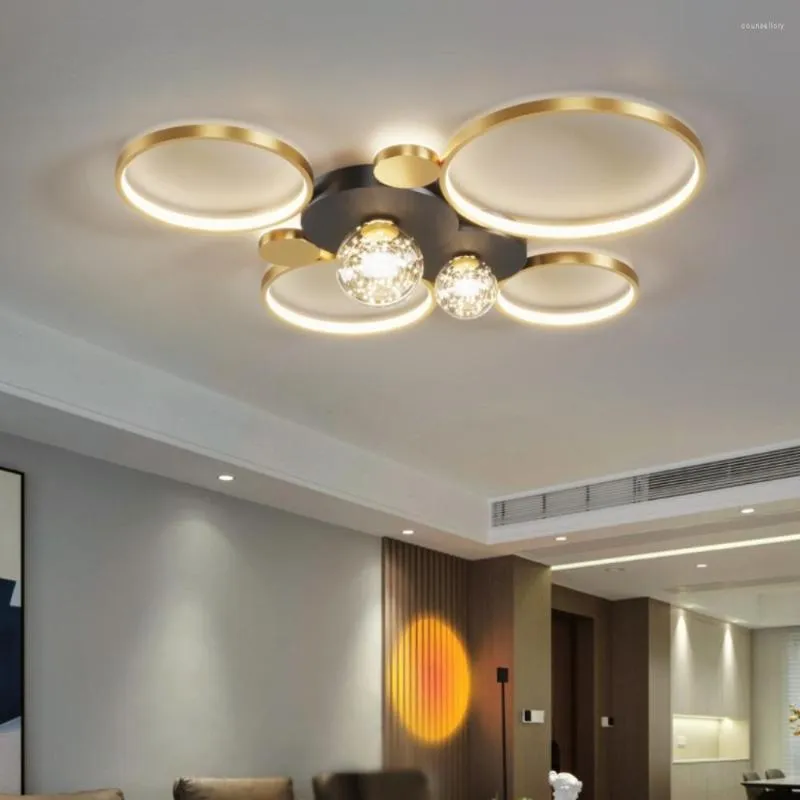 Ceiling Lights Nordic Light Luxury Lamp In The Living Room Modern Minimalist Hall Home Decoration Creative