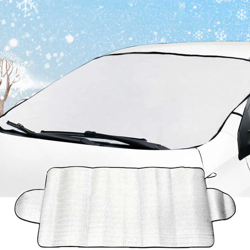 WinterSafe Car Window Sunshade - Foldable, Waterproof & Anti-UV - Protects Your Car's Interior & Exterior