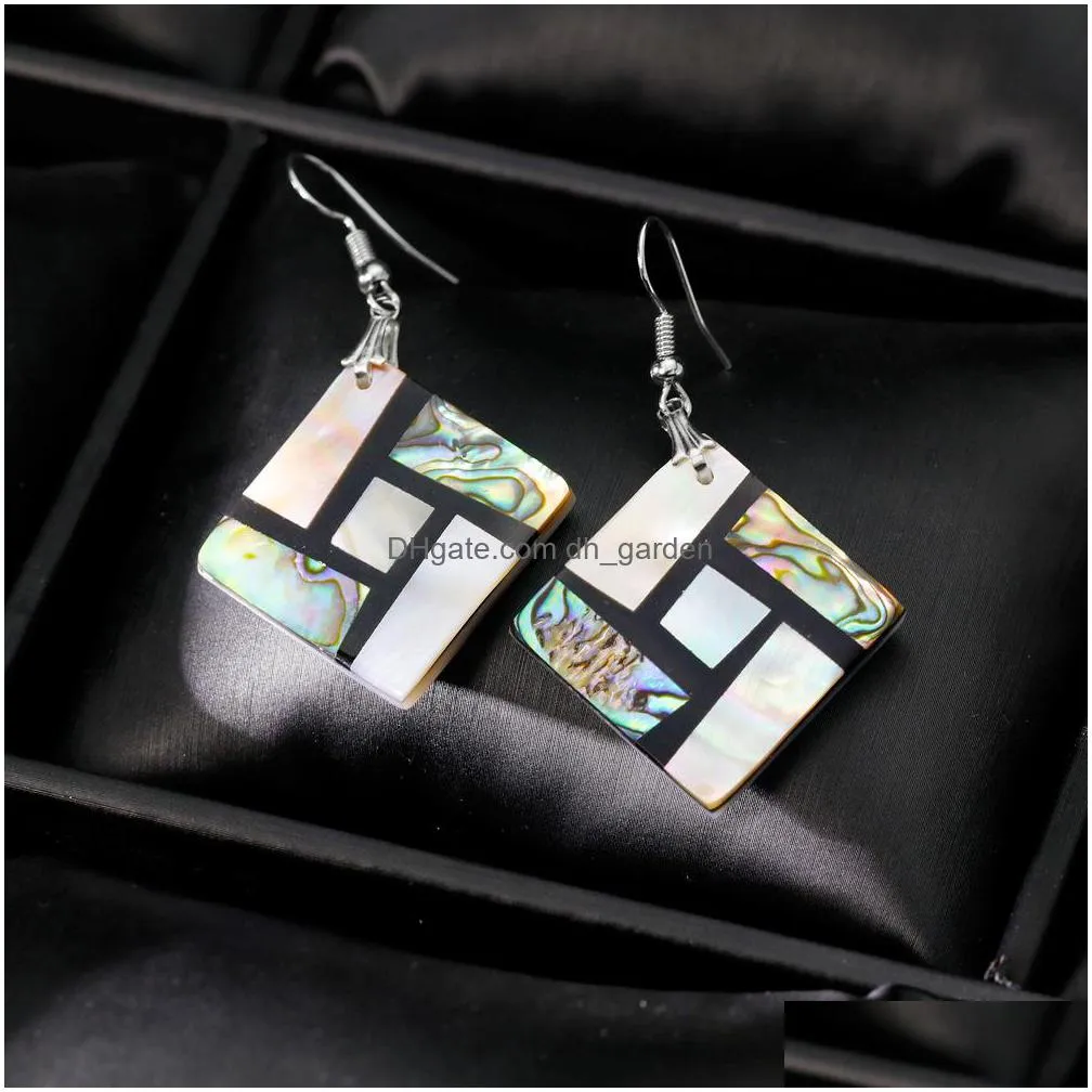 Abalone earrings 2024