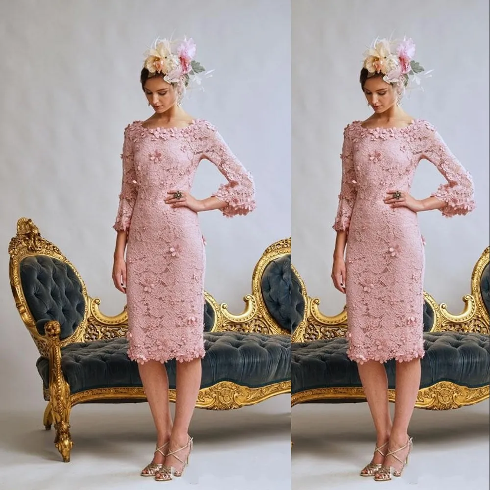 Sexy Short Pink Mother Of The Bride Dress Illusion... From Haiyan4419,  $101.83 | DHgate.Com