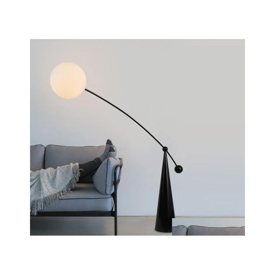 Lampadaires Dernier E27 Métal Lampe Designer Debout Lecture Salon Éclairage Intérieur Drop Delivery Lights Dhi7C