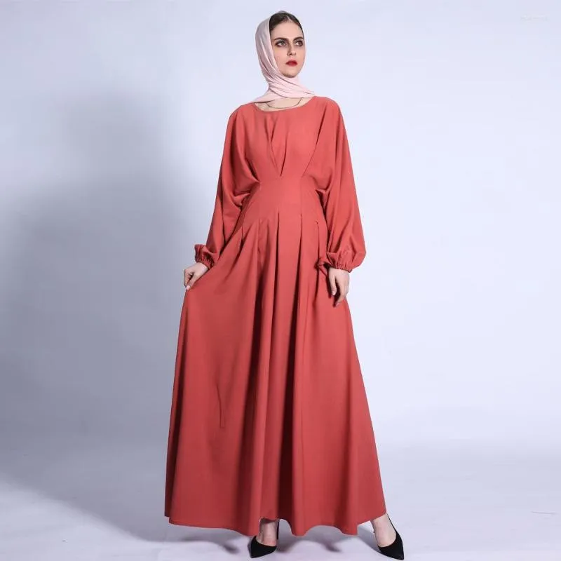 Abbigliamento etnico Ramadan Kaftan Dubai Abaya Turchia Musulmano Boubou Donna Jalabiya Abiti turchi Femme Vestidos Malesia Abito arabo