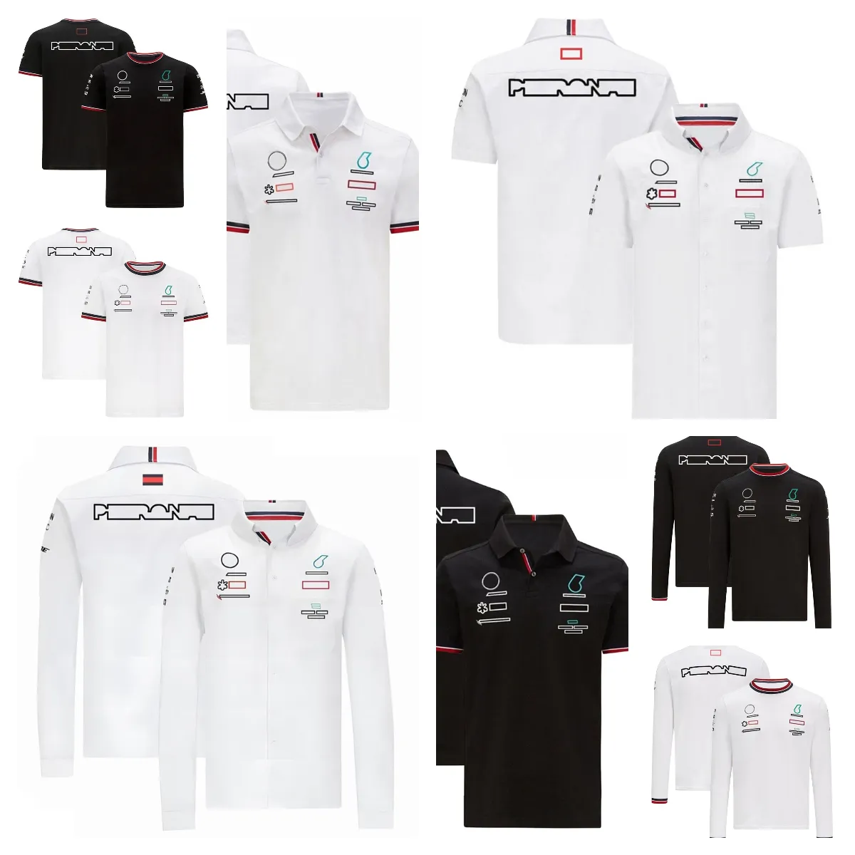 F1 racing suit new team racing suit leisure sports quick-drying clothes can be customized for men's wear.