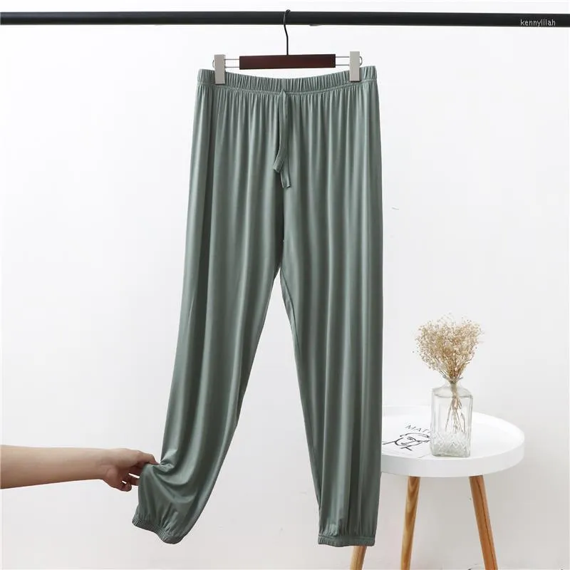 Damen-Nachtwäsche für Damen, lockere Schlafhose, Pyjama, Frühling und Herbst, lange Hosen, Heimkleidung, weiche Modal-Nachtwäsche, große Loungewear