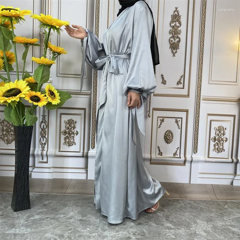 Abbigliamento etnico Eid Djellaba Abaya Kaftan Dubai Hijab musulmano Abito Caftano Marocain Abaya per le donne Jilbab Islam Abiti di moda Abito