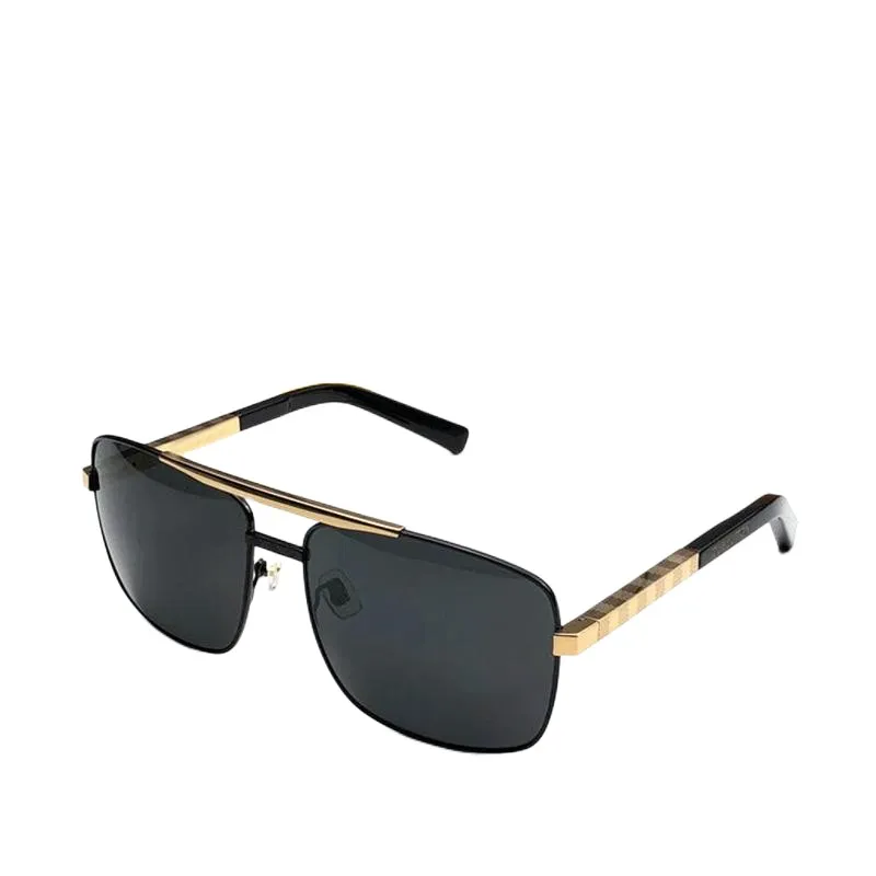 Brillen occhiali da sole Damen Sonnenbrillen Für Männer Frauen Quadratischer Rahmen V Designer-Sonnenbrille Unisex UV400-Schutz Vergoldete Brillenfassungen Brillen Kommen Sie