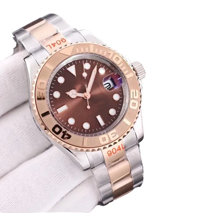 mens automatic mechanical ceramics watches 41mm steel Gliding clasp movement wristwatches sapphire luminous Watch montre de luxe designer